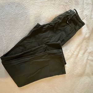 Olive green Zara Pants